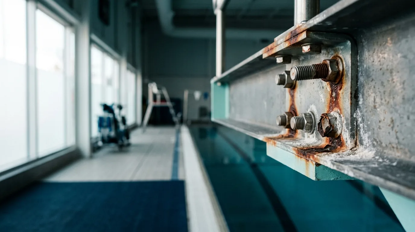 How does chlorine cause RVS problems?