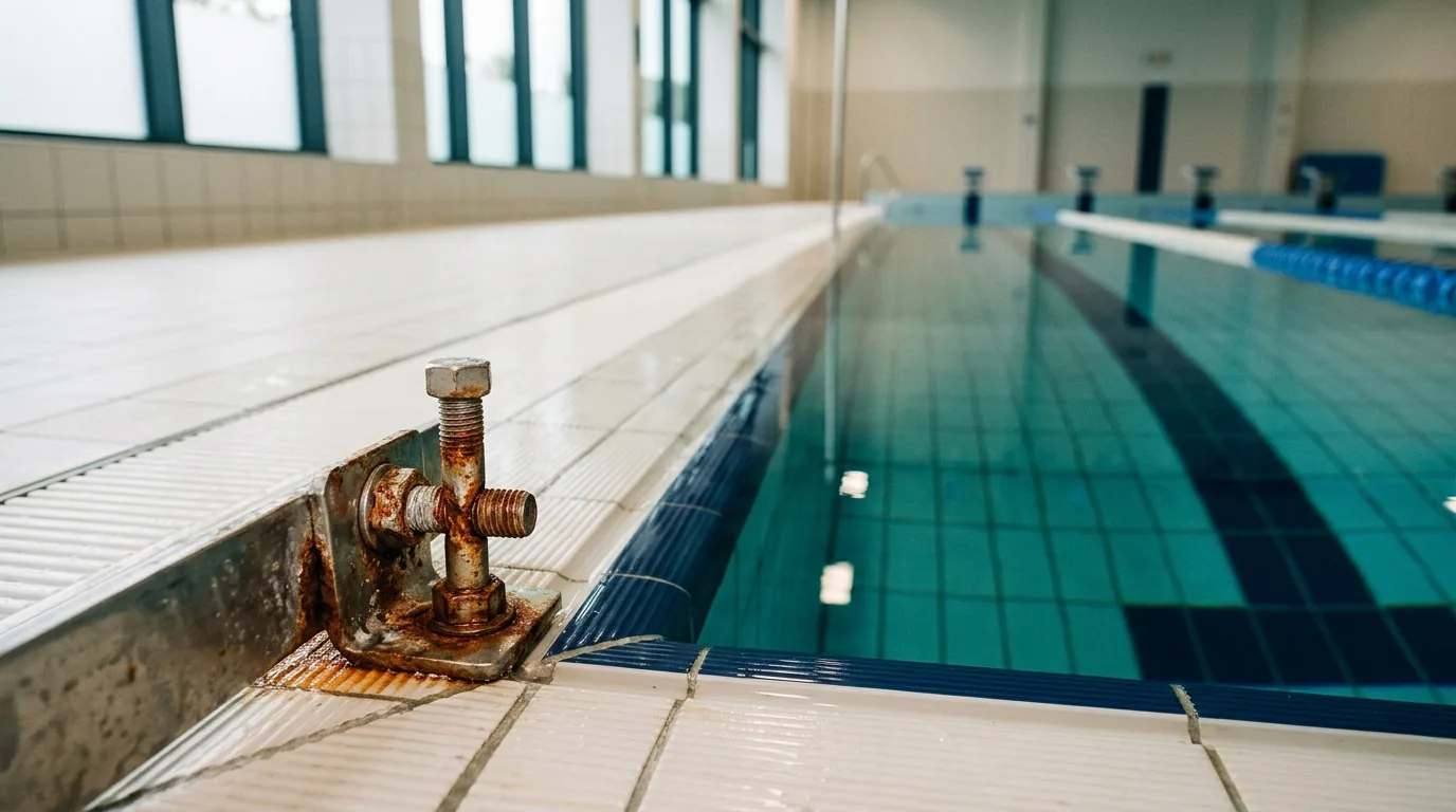Why stainless steel is dangerous in swimming pools