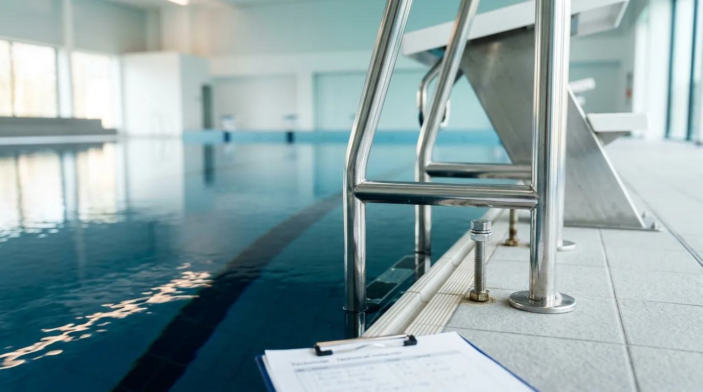 When should you replace RVS in a swimming pool?